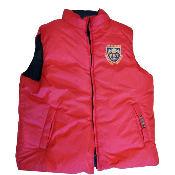 Black and Red Ralph Lauren Polo Kids Reversible Vest, Size XL - Picture 1 of 6
